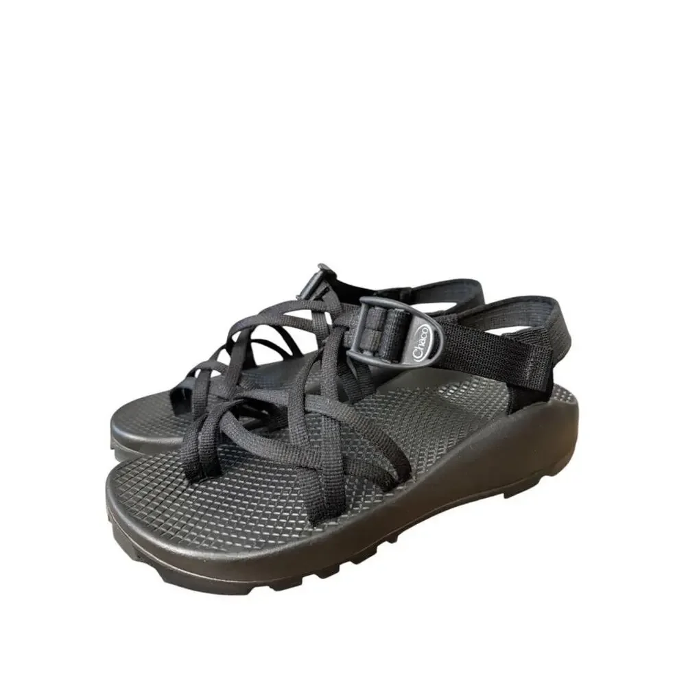 Vintage y2k Chaco ZX2 Unaweep Black Sandal Women size 6